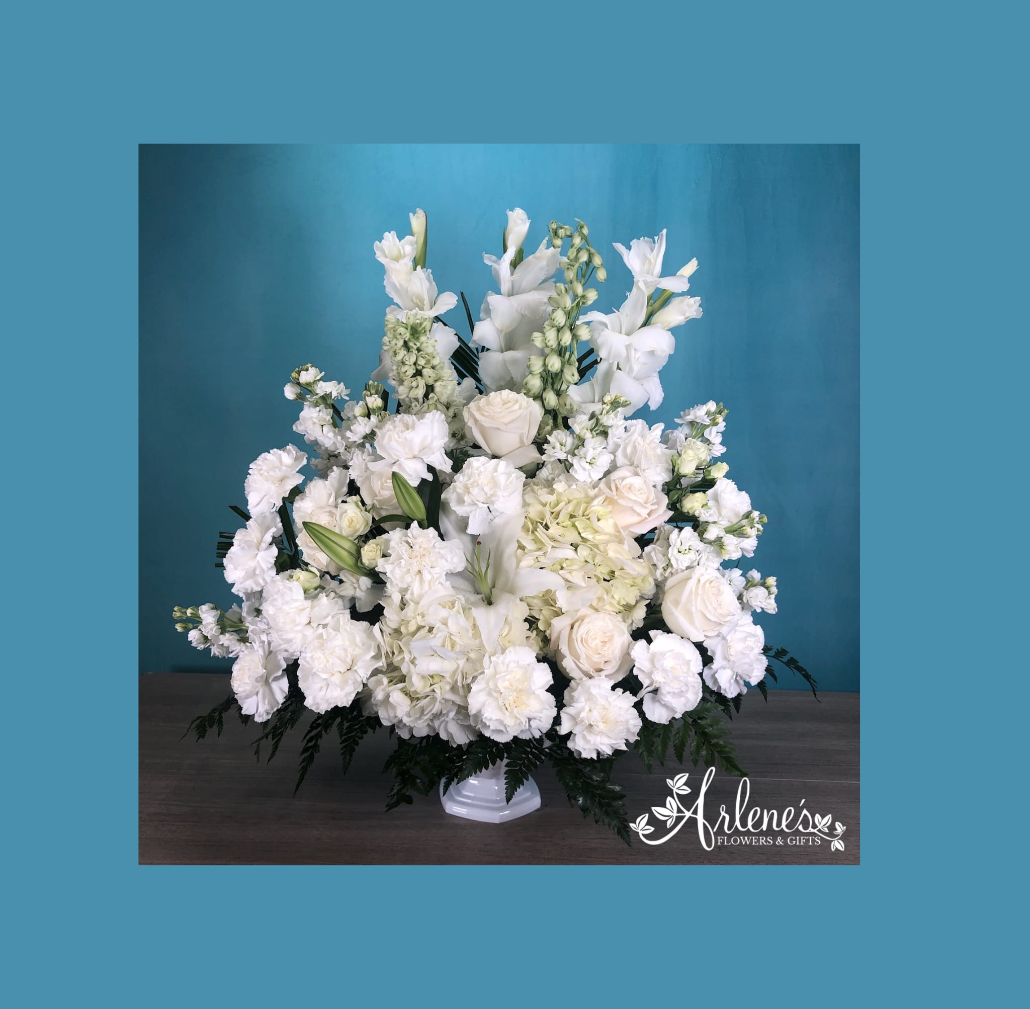 Soft as a Cloud Basket in Odessa, TX Arlene's Flowers and Gifts