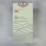 Boxed Tree Line Candle Co. Ski candle with red and black graphics
