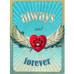 Pet sympathy card