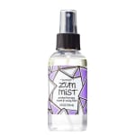 Lavender room and body mist spray bottle with a purple label