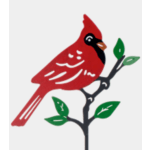 Add-on; GANZ Laser Cut Cardinal Mini Stake