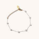 Nikki Smith Camille Pearl Bracelet 