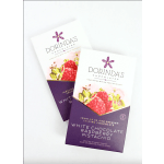 White Chocolate Raspberry Pistachio Tasting Bar