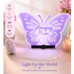 Amazing Mom LED Butterfly Pic 