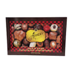 Box of assorted milk and dark chocolates