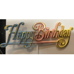 "Happy Birthday" Message Stickin