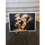 Guitar Playing Cats Card
