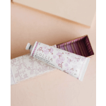 Floral hand cream tube in a decorative box