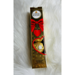 Ferrero Rocher chocolate box with red bow and heart design