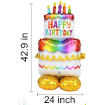 Birthday Balloons Cake A