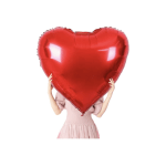 36” RED HEART BALLOON