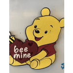 WINNIE THE POOH (PAPER CUT OFF ABOUT 5 INCHES TALL)