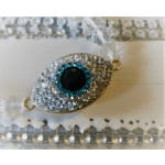 Eye bracelet, silver.