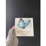 Always Loved Never Forgotten Wooden Block