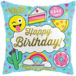 Happy Birthday Foil Balloon