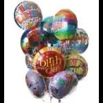 10 Mylar Balloons Bouquet