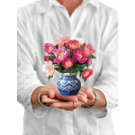 Peony Paradise Pop Up Greeting Card
