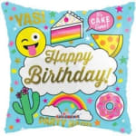 Happy Birthday Foil Balloon
