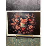 "Floral Fox" Card