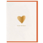 Heart of gold (foil) card