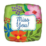 MISS YOU Mylar Balloon