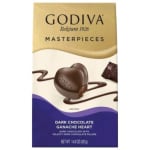 GODIVA Dark Chocolate Ganache Hearts 14.6 Oz (421g)