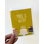 "MAKE A WISH" GREETING CARD