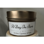 A Day in Paris Tin - Notes: Amber, Cypress & Rose