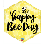 Happy Bee-Day Mylar