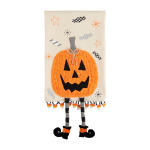 Mud Pie Pumkin Dangle Leg Towel