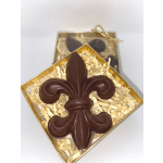 Chocolate Fleur De Lis