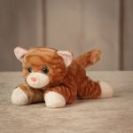 8" Orange tabby cat