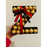 Ferrero Rocher Chocolate Letter