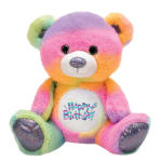 HAPPY BIRTHDAY BEAR RAINBOW LARGE