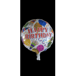 Happy Birthday Mylar Balloon