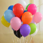 12 INCH SINGLE Latex Balloons****Sold Individually*****@ 3.00 EACH. YOU CAN REQUEAT A SPECIFIC COLOR