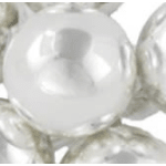 2 Silver Ornaments 50mm