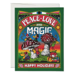 Peace & Love Redcap Blank Card