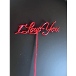 I love You Stick Sign