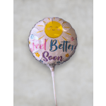 8" Mylar Get Well Balloon