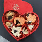 Autumn Chocolate Heart Box