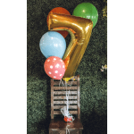 Medium Balloon Bouquet with Number