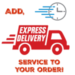 Need it FAST? - Add RUSH Express Delivery Service! (2 hours or less)