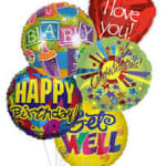 3 Mylar Balloons