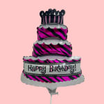 Purple Passion Cake Celebration Balloon