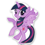 12" Airfill My Little Pony Twilight Balloon