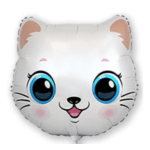 9" Airfill Cat Head Mini Balloon