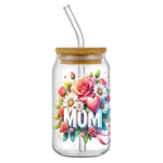 Mother's day Glass Can