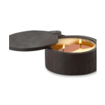 Wooden Spice Pot Candle