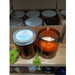 Peppermint & clove aroma candle